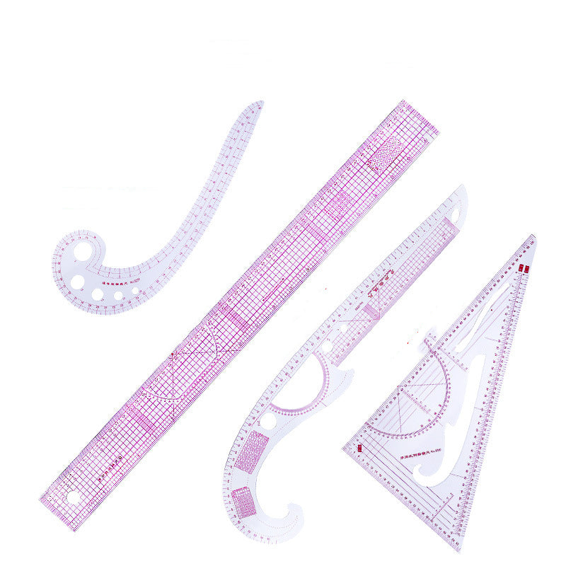 Multifunctional Grading Sleeve Ruler Curve Ruler