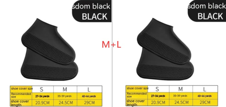 Outdoor Travel Portable Silicone Shoe Cover