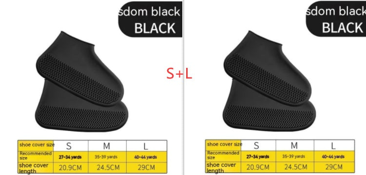 Outdoor Travel Portable Silicone Shoe Cover