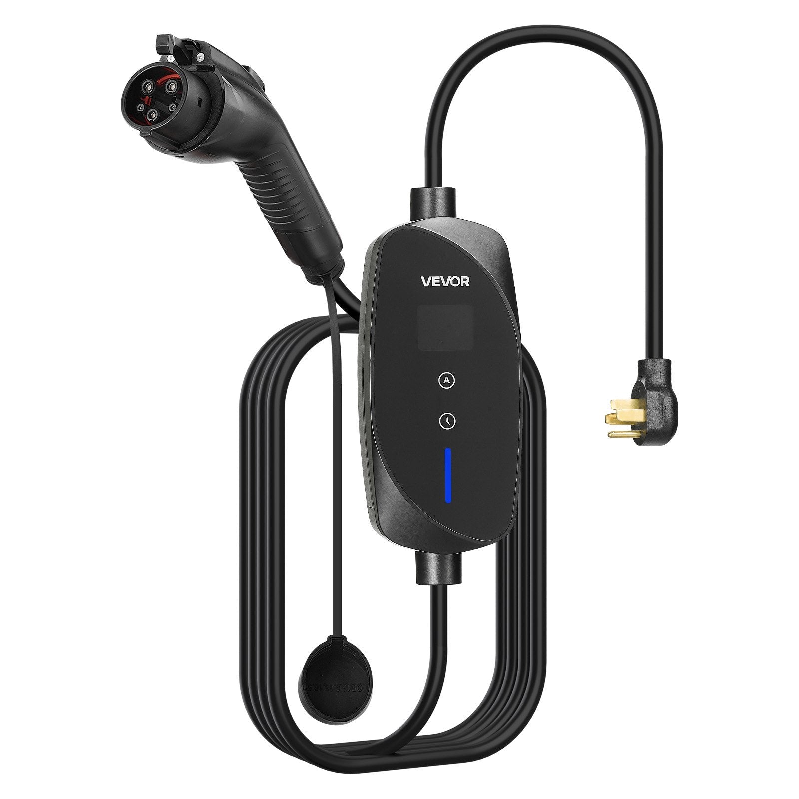 Level 2 EV Charger Portable Charger 32A 240V NEMA 14-50P With 25 Ft Cable