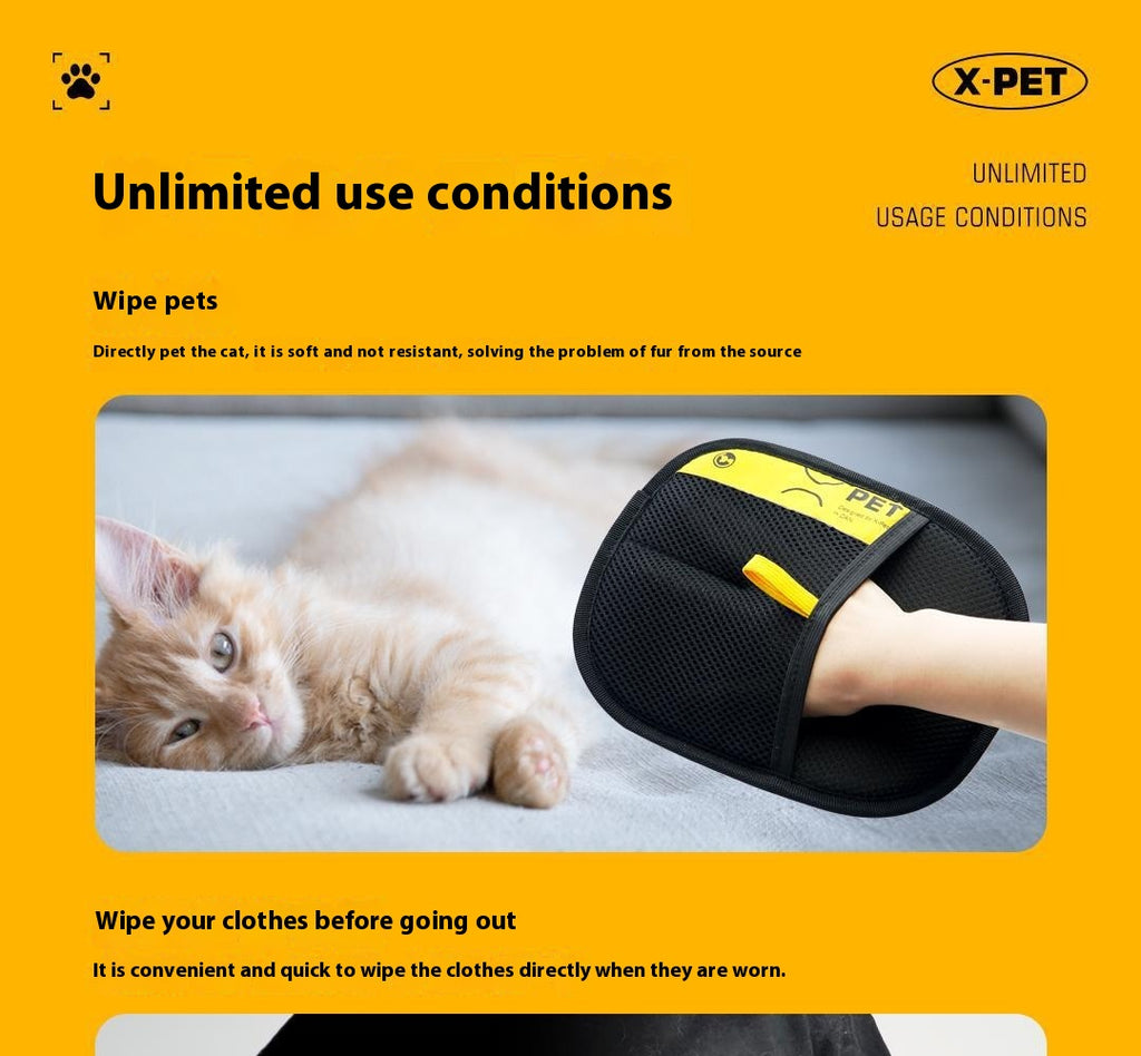 Newly Improved Pet Hair Removal Gloves