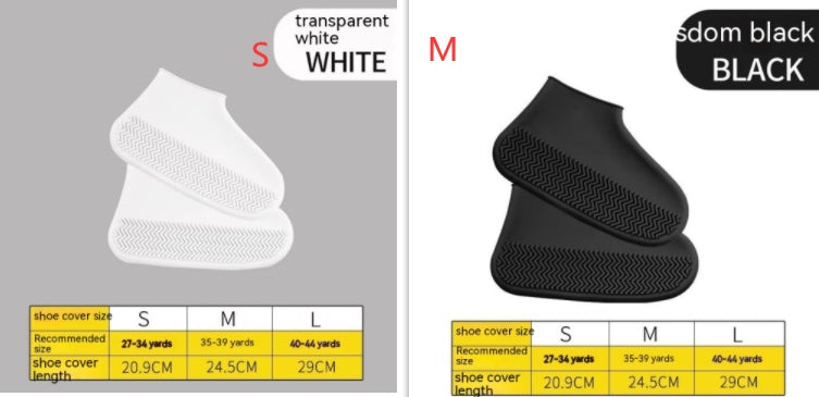 Outdoor Travel Portable Silicone Shoe Cover