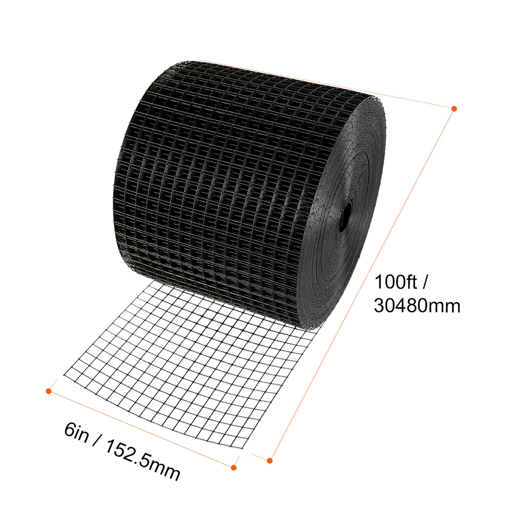 VEVOR  Solar Panel Bird Guard, Critter Guard Roll Kit With Tainless Steel Fasteners, Solar Panel Guard With Rust-proof PVC Coating,